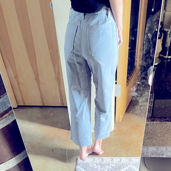 Madewell wide leg crop pants (perfect condition!) - Picture 5 of 5